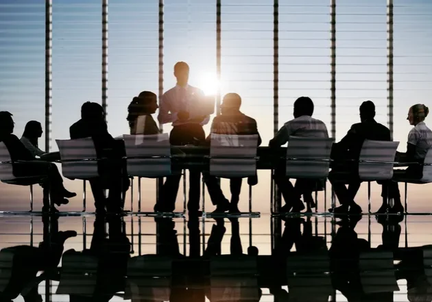 People in a conference room